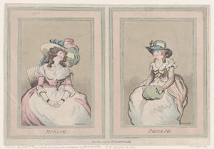 Moderno y prudente, 1 de diciembre de 1791 de Thomas Rowlandson