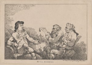 Prestamistas, 8 de noviembre de 1784 de Thomas Rowlandson