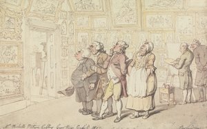 Galería de cuadros del Sr. Michell, Grove House, Enfield, 1817