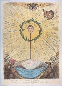 Napoleón Le Grande, 2 de diciembre de 1813 de Thomas Rowlandson