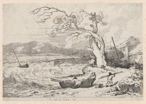 En la costa de Sussex, 1784-85 de Thomas Rowlandson