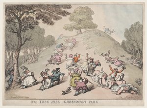 One Tree Hill, Greenwich Park, 1802 de Thomas Rowlandson