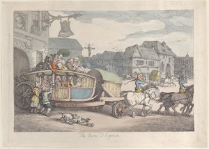 Diligencia de París, ca. 1810