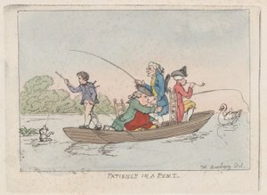 Paciencia en una barca, ca. 1803