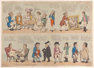 Imágenes de prejuicio, 4 de junio de 1800 de Thomas Rowlandson