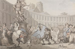 Plaza de las Victoires, París