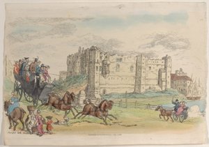 Placa 22, del Mundo en Miniatura de Thomas Rowlandson