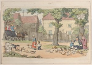 Placa 32, del Mundo en Miniatura, 1816 de Thomas Rowlandson
