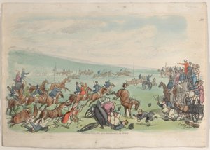 Placa 39, del Mundo en miniatura, 1816 de Thomas Rowlandson