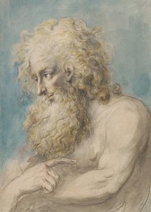Retrato de un hombre con barba de Thomas Rowlandson