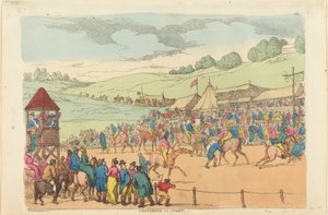 Preparándose para empezar de Thomas Rowlandson