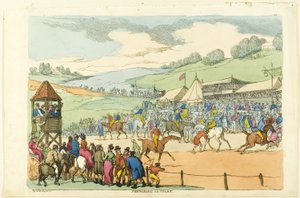 Preparándose para partir de Thomas Rowlandson