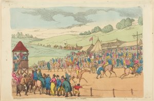 Preparativos para empezar de Thomas Rowlandson