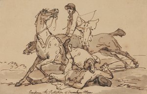 La Providencia: la protección de los hombres ebrios de Thomas Rowlandson
