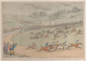 Carreras, 20 de octubre de 1811 de Thomas Rowlandson