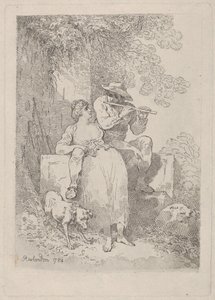 Descanso del trabajo en días soleados de Thomas Rowlandson