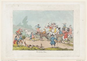 Richmond Hill de Thomas Rowlandson