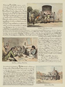 El Tour de Rowlandson en un Coche de Posta, 1782