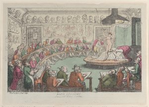 Real Academia, Somerset House, Londres de Thomas Rowlandson