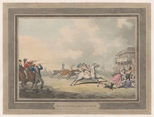 Saliendo del Curso, 1 de enero de 1799 de Thomas Rowlandson