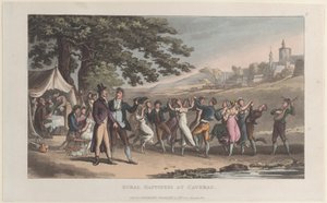 Felicidad Rural en Caverac, del Diario de Viajes Sentimentales en las Provincias del Sur..., 1821