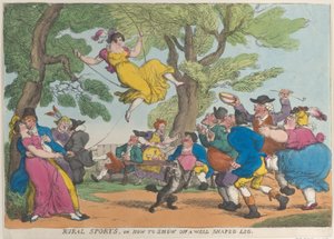 Deportes rurales, o cómo lucir una pierna bien formada, octubre de 1811