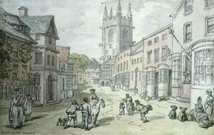 Saint Austle, Cornwall de Thomas Rowlandson