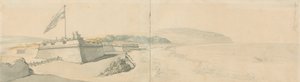 Fuerte de Sandown de Thomas Rowlandson