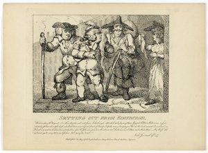 Partiendo de Edimburgo, del Viaje a las Hébridas de Boswell