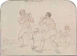 Cómo resolver una discusión de pareja de Thomas Rowlandson