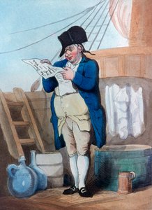 Clerk de Tiendas de Barcos, 1799 de Thomas Rowlandson