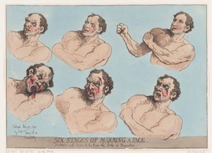 Seis etapas de desfigurar una cara, 29 de mayo de 1792