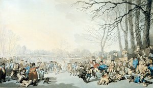 Patinadores en la Serpentine
