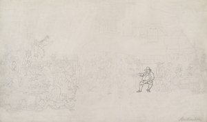 Boceto para «El reclutador»