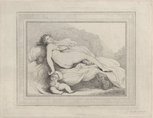 Venus Durmiente y Amor, 1799