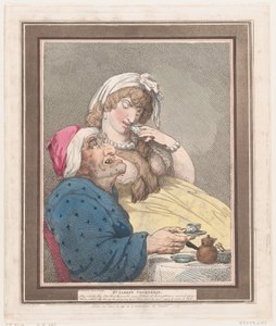 El cortejo de Santiago de Thomas Rowlandson
