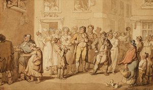 Músicos callejeros, 1823