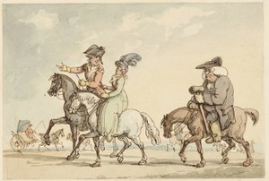 Estudio para Comodidades del Baño de Thomas Rowlandson
