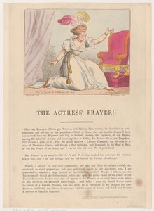 ¡La oración de la actriz!, 10 de agosto de 1801