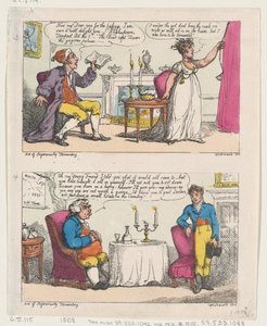 El arte de atormentar ingeniosamente, 1808 de Thomas Rowlandson