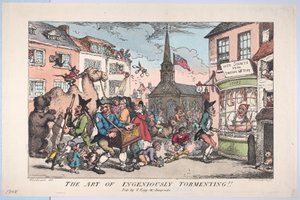 El Arte de Torturar Ingeniosamente, 8 de febrero de 1808 de Thomas Rowlandson