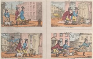 La caza del alguacil: saliendo por la mañana, en pleno aroma, rompiendo la cobertura, 1809