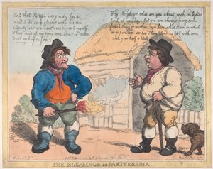 Las Bendiciones de la Asociación, 28 de julio de 1805 de Thomas Rowlandson