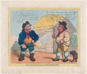 Las Bendiciones de la Sociedad, 28 de julio de 1805 de Thomas Rowlandson