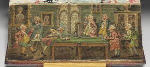 El Libro de Oración Común, (detalle) de Thomas Rowlandson