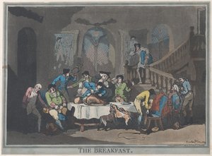 El Desayuno de Thomas Rowlandson