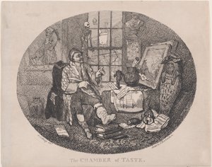 La Cámara del Gusto, ca. 1785 de Thomas Rowlandson