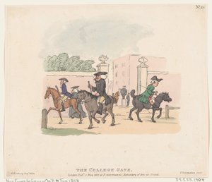 La puerta del colegio, 1 de mayo de 1803