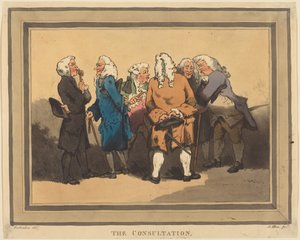 La consulta de Thomas Rowlandson
