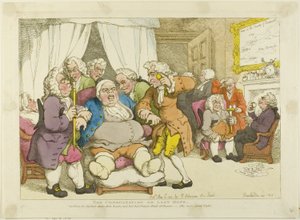 La consulta o última esperanza de Thomas Rowlandson